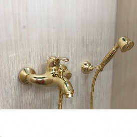 Змішувач для ванни Fiore Jafar змішувач з ручним душем золото 47OO5103