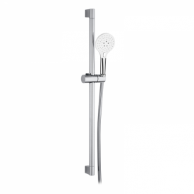 Смеситель для ванной GRB Time однорычажный с душевым гарнитуром хром 47226470