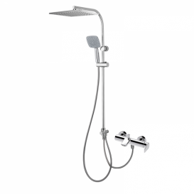 Змішувач для ванни GRB Winner одноважельний з душовим гарнітуром хром 44496440