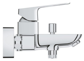 Смеситель для ванной Grohe Cubeo с душевым гарнитуром Tempesta хром BF101813TR