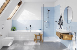 Смеситель для ванной Grohe Dice однорычажный хром 1018720000