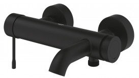 Смеситель для ванной Grohe Essence однорычажный фантомный черный 25250KF1