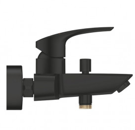 Смеситель для ванной Grohe Eurosmart однорычажный черный матовый 333002433