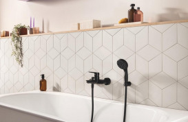 Смеситель для ванной Grohe QuickFix Start однорычажный черный матовый 322782432