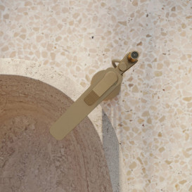 Смеситель для ванной Hansgrohe Axor Citterio C напольный с душевым гарнитуром матовая бронза 49441140