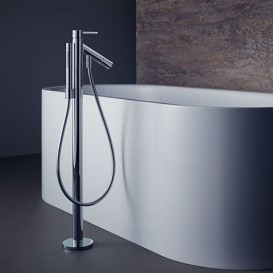 Смеситель для ванной Hansgrohe Axor Starck напольный хром 10455000