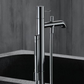 Смеситель для ванной Hansgrohe Axor Uno напольный хром 38442000