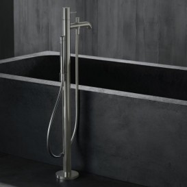 Змішувач для ванни Hansgrohe Axor Uno підлоговий шліфований нікель 38442820