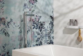 Змішувач для ванної Hansgrohe Zesis S підлоговий з душовим гарнітуром хром 74445000