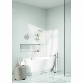 Змішувач для ванни Kludi Zenta SL підлоговий з ручним душем хром 485900565