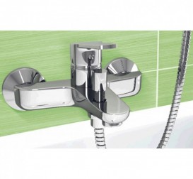 Смеситель для ванной Koller Pool Kvadro однорычажный хром KR0100