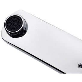 Змішувач для ванної кімнати Kroner KRM Ems-C060 з душовим гарнітуром хром CV017357