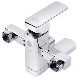 Змішувач для ванної кімнати Kroner KRM Ems-C060 з душовим гарнітуром хром CV017357