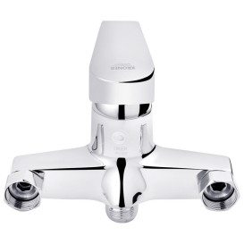 Змішувач для ванної кімнати Kroner KRM Oker-C070 з душовим гарнітуром хром CV019668