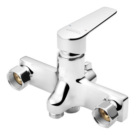 Смеситель для ванной Kroner KRP Eifel-C070 с душевым гарнитуром хром CV023616