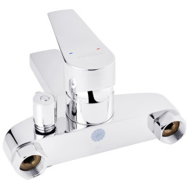 Смеситель для ванной Kroner KRP Enzo-C060 с душевым гарнитуром хром CV023606