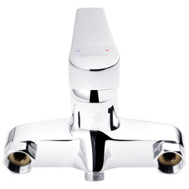 Смеситель для ванной Kroner KRP Enzo-C070 с душевым гарнитуром хром CV023615