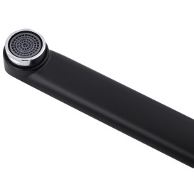 Смеситель для ванной Kroner KRP Essen-SCH070 с душевым гарнитуром хром/черный CV024330