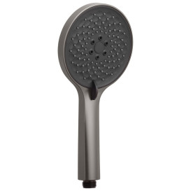 Смеситель для ванной Kroner KRP Graz-GRP070 с душевым гарнитуром графит CV031334