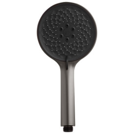 Смеситель для ванной Kroner KRP Graz-GRP060 с душевым гарнитуром графит CV031335