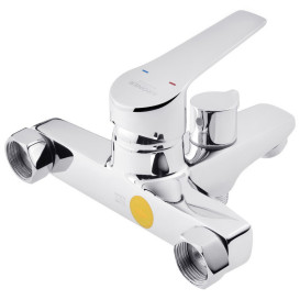 Смеситель для ванной Kroner KRP Hagen-C06 с душевым гарнитуром хром CV032255