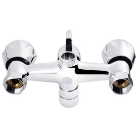 Змішувач для ванної кімнати Kroner KRP Hamburg-C060 з душовим гарнітуром хром CV014913