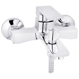 Смеситель для ванной Kroner KRP Harz-C060 с душевым гарнитуром хром CV023608