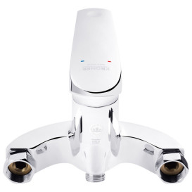 Змішувач для ванної кімнати Kroner KRP Konstante-C070 з душовим гарнітуром хром CV023588