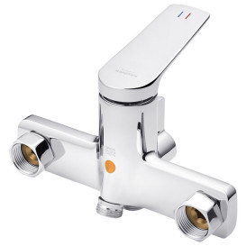 Смеситель для ванной Kroner KRP Makon-C070 с душевым гарнитуром хром CV033862