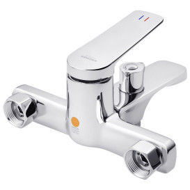 Смеситель для ванной Kroner KRP Makon-C060 с душевым гарнитуром хром CV033864