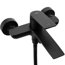 Смеситель для ванной Rea Avalon однорычажный с душевым гарнитуром черный REA-B1128