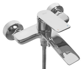 Змішувач для ванної Rea Avalon одноважільний з душовим гарнітуром хром REA-B1156