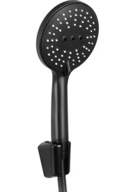 Смеситель для ванной Rea Clif однорычажный с душевым гарнитуром черный REA-B4240