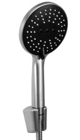 Змішувач для ванної кімнати Rea Clif одноважільний з душовим гарнітуром нікель REA-B6874