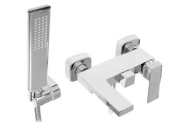 Смеситель для ванной Rea Fenix однорычажный с душевым гарнитуром хром REA-B8880