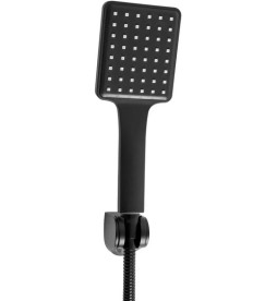 Смеситель для ванной Rea Hass однорычажный с душевым гарнитуром черный REA-B9967