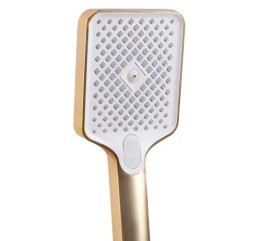 Смеситель для ванной Rea Hass однорычажный с душевым гарнитуром матовое золото REA-B7100