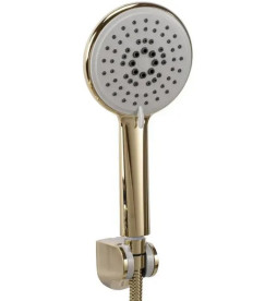 Змішувач для ванної Rea Jager одноважільний із душовим гарнітуром золото REA-B0699