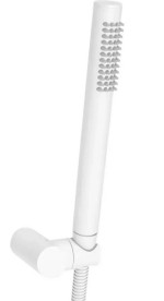 Смеситель для ванной Rea Lungo однорычажный с душевым гарнитуром белый матовый REA-B8030