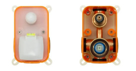 Смеситель для ванной Rea Lungo однорычажный с душевым гарнитуром матовое золото REA-B7503