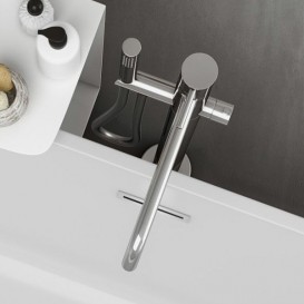 Змішувач для ванни Treemme Up змішувач підлоговий хром 5703CС10