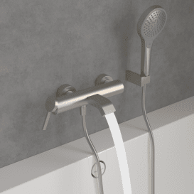 Змішувач для ванної кімнати Villeroy & Boch Dawn одноважільний матовий нікель TVT10650115264