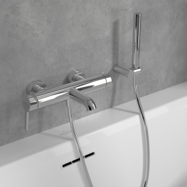 Смеситель для ванной Villeroy & Boch Skyla однорычажный хром TVS11600300061