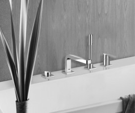 Змішувач для ванни Grohe Lineare змішувач на 4 отвори хром 19577000