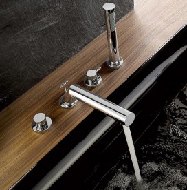 Змішувач для ванни і душа Kludi BOZZ Двохважеля хром 384240576