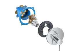 Змішувач для ванни і душа Roca Lanta змішувач (зовнішня частина) латунь хром A5A0B11C00