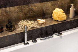 Змішувач для ванни Ravak Chrome CR 025.00 змішувач на 4 отвори X070073