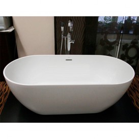 Змішувач для ванни Ravak Freedom FM 080.00 підлоговий з ручною лійкою латунь хром X070059