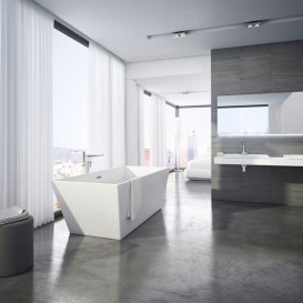 Змішувач для ванни Ravak Freedom FM 081.00 змішувач підлоговий з ручною лійкою X070079