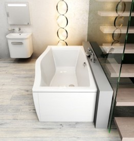 Змішувач для ванни Ravak Rosa RS 025.00 змішувач на 3 отвори X07P003